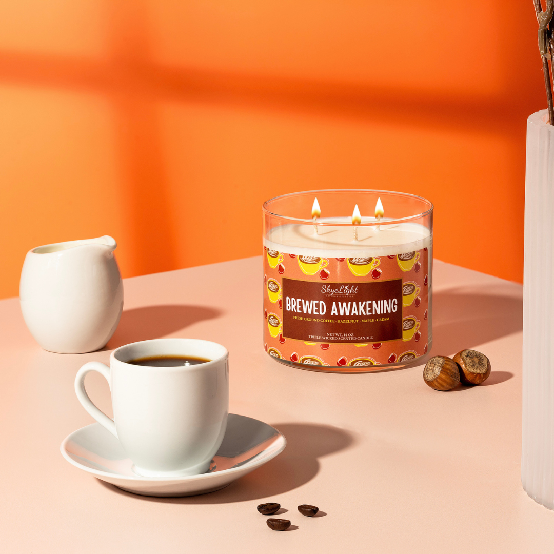 Hazelnut Coffee Candle - Triple Wick