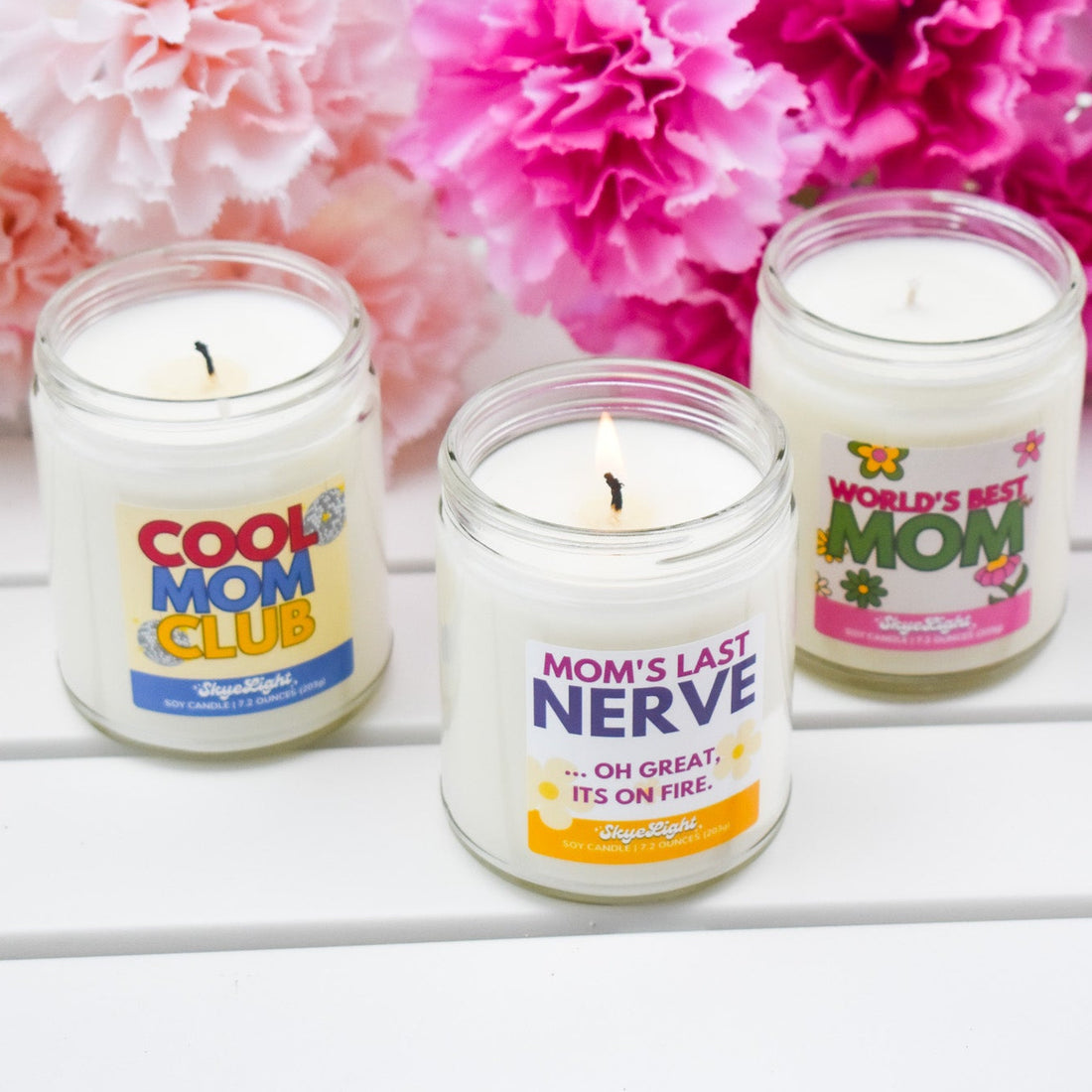 Cool Mom Candle  Mothers day gift 2023 + Gift for Mom Retro
