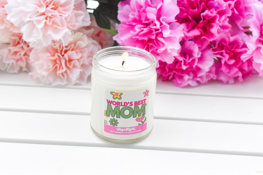 World's Best Mom Candle