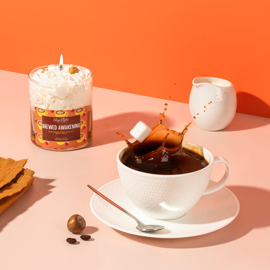 Hazelnut Coffee Candle - Single Wick