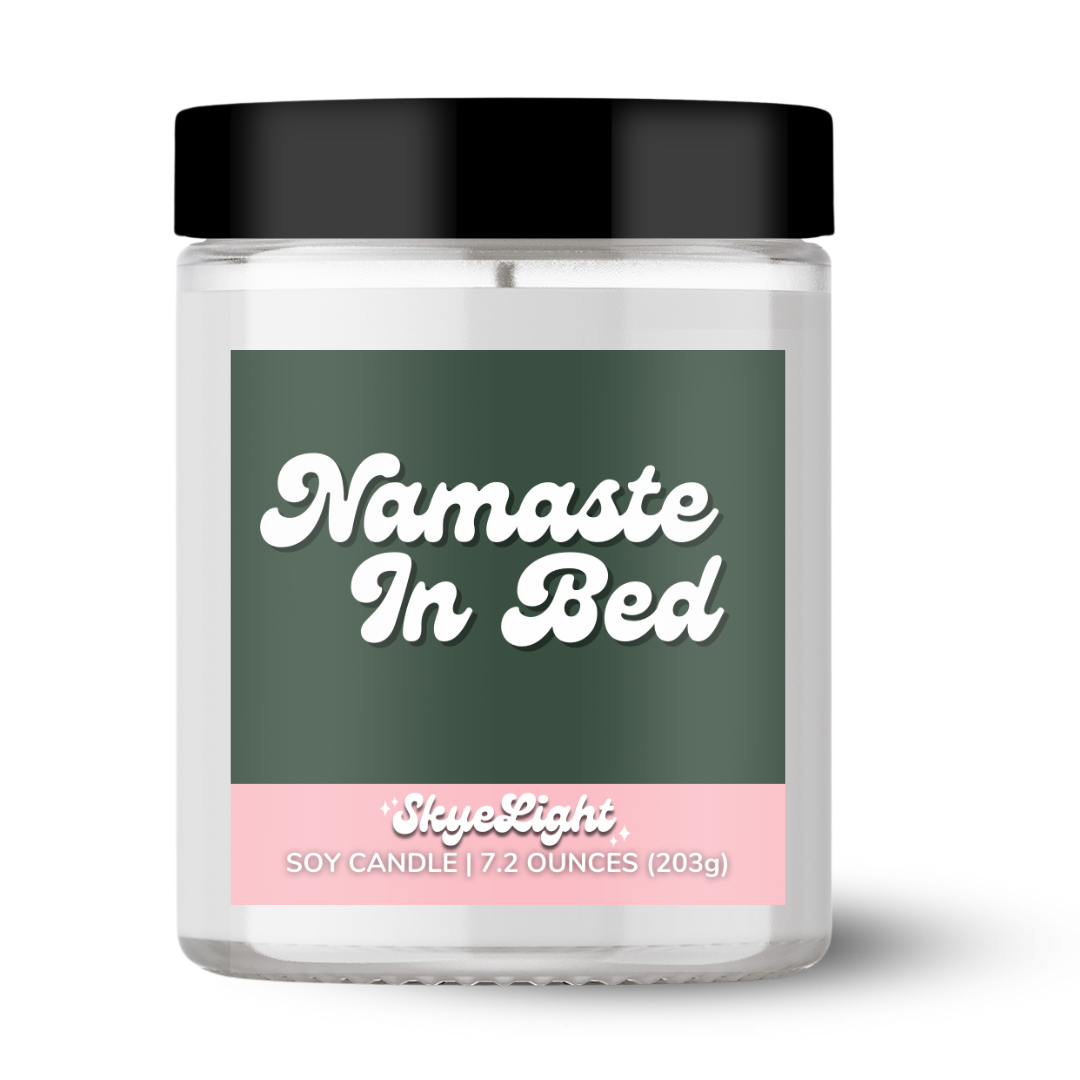 Namaste in Bed Candle (Rose Petals)